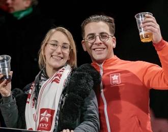 Supportersplein zondag vanaf 12.30 uur open