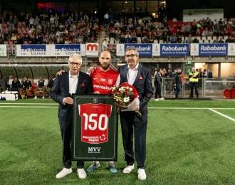 Bryan Smeets 150 keer in MVV-shirt