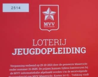 Uitslag loterij MVV-Top Oss 22 december 2023