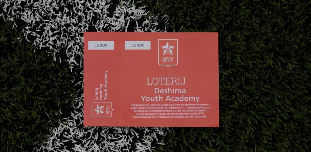 Uitslag Loterij Deshima Youth Academy